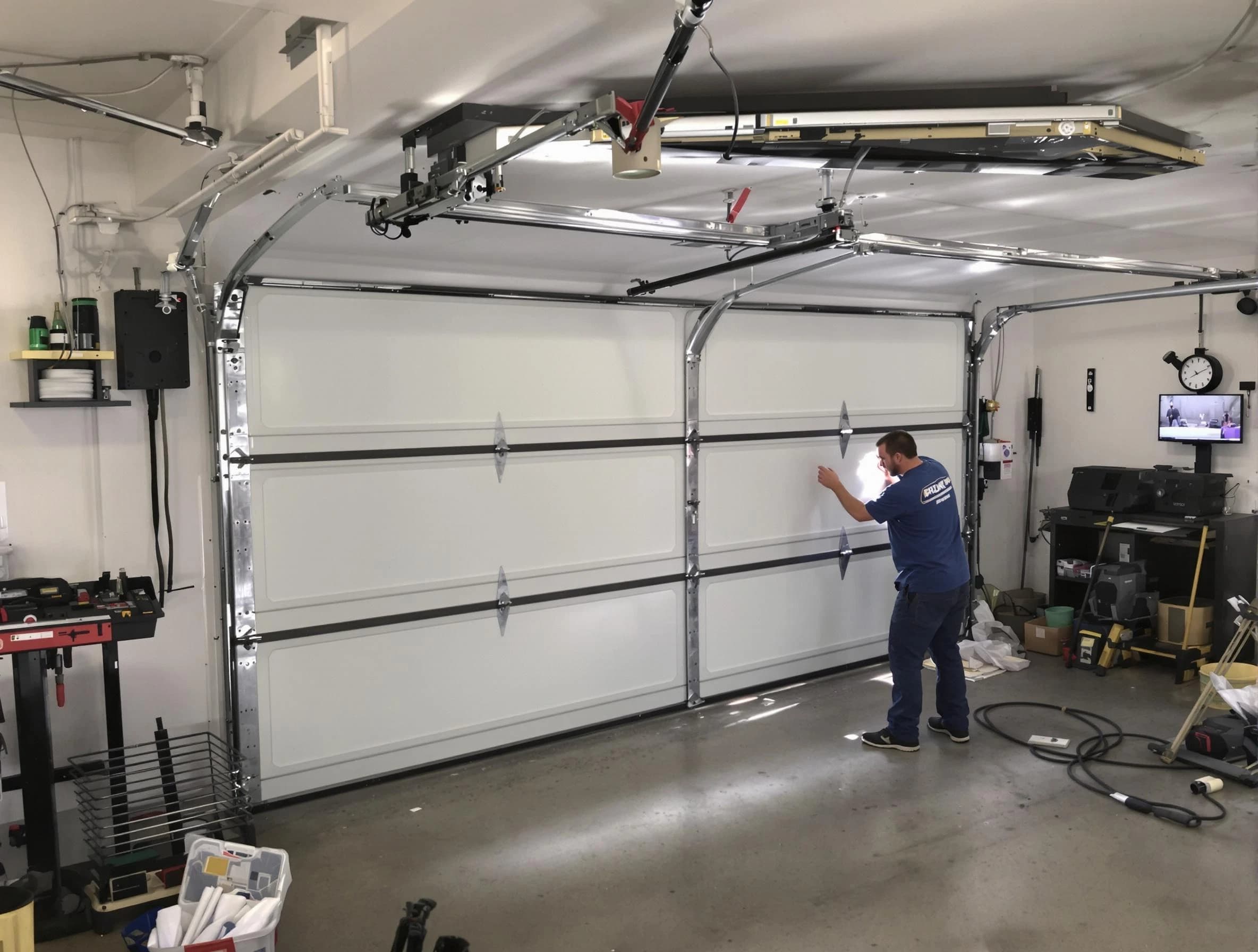 Professional garage door repair service by Clay Garage Door Repair in Clay
