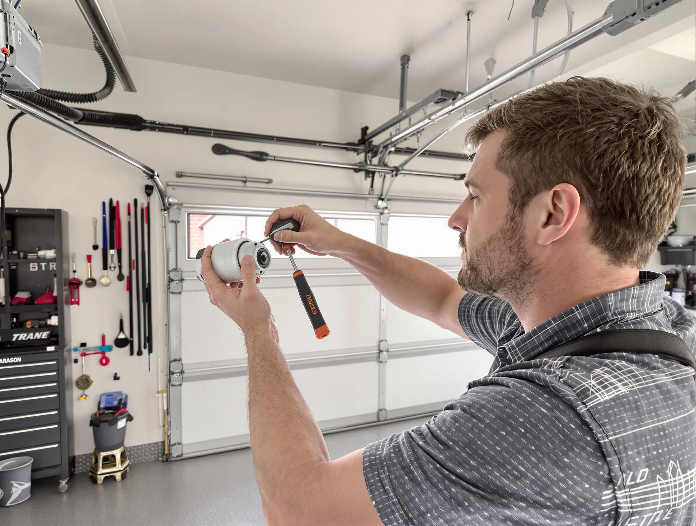 Garage door opener repair service by Clay Garage Door Repair in Clay