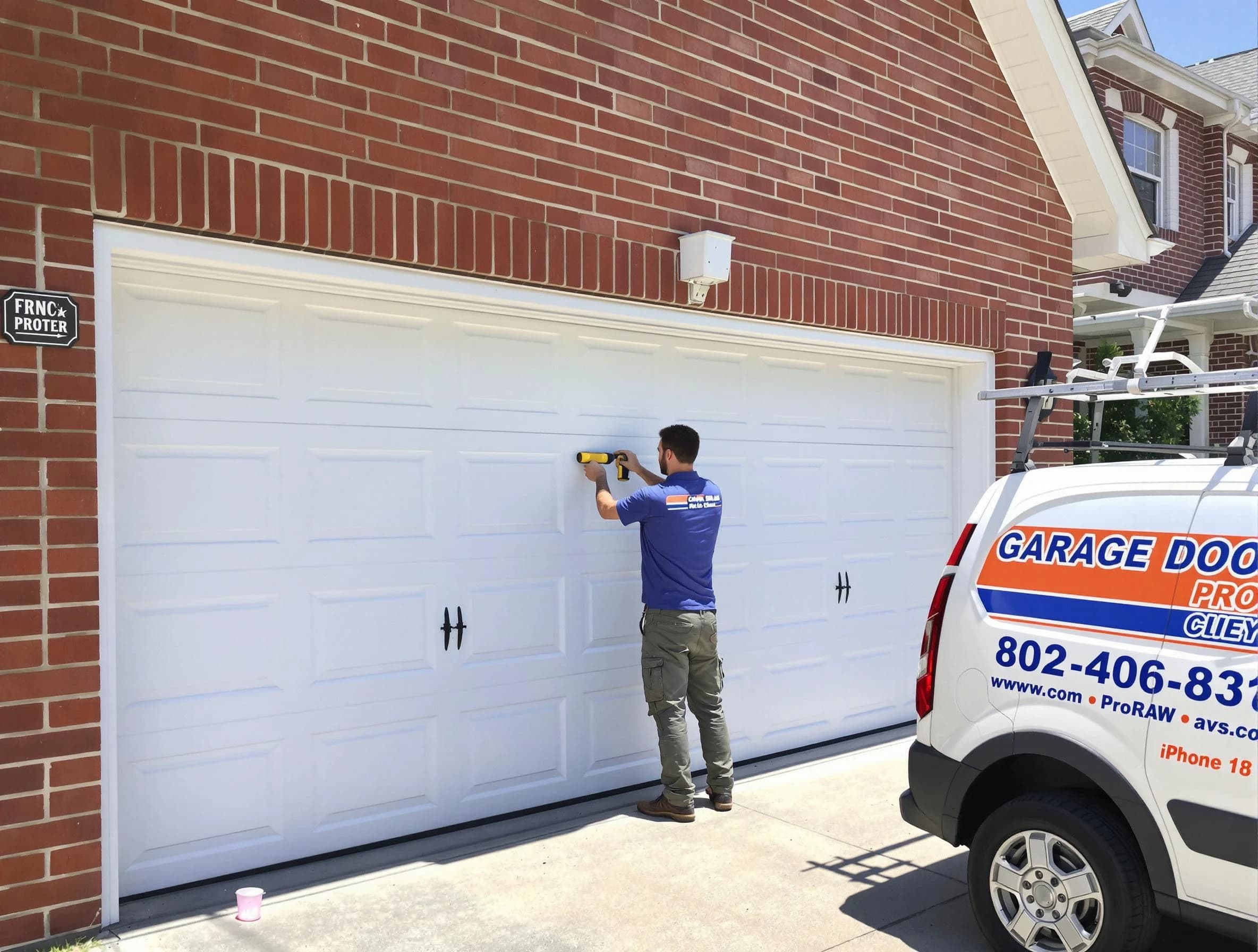 Local garage door repair service by Clay Garage Door Repair in Clay