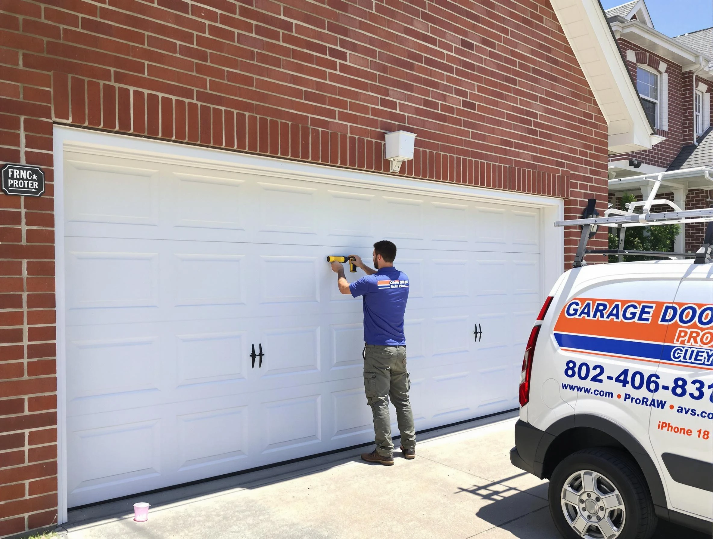 Local garage door repair service by Clay Garage Door Repair in Clay